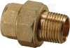 Śrubunek Twist prosty krótki 3/4 o-ring mosiądz 9024040